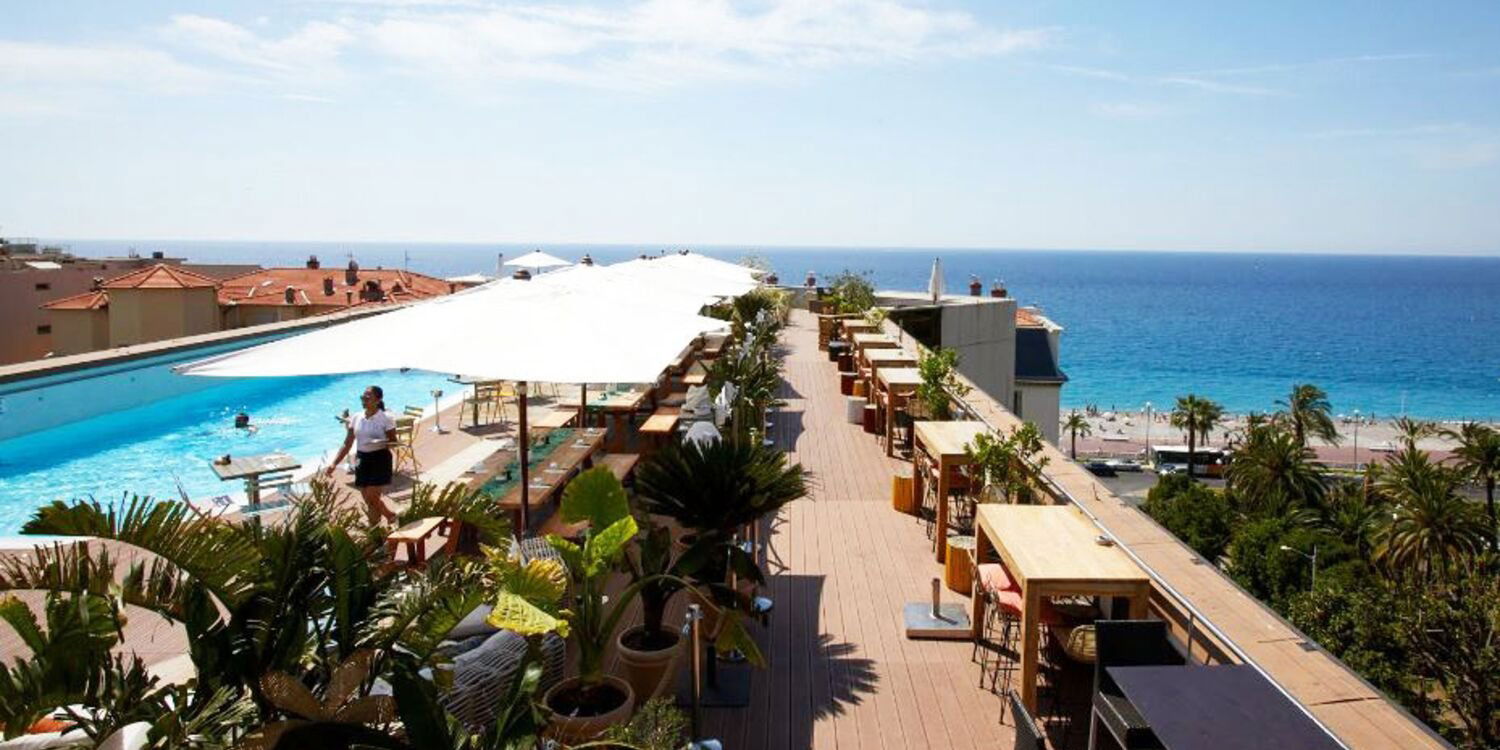 Farago on the roof, Restaurant in Nice