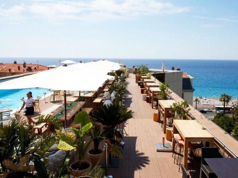 Farago on the roof, Nice, France