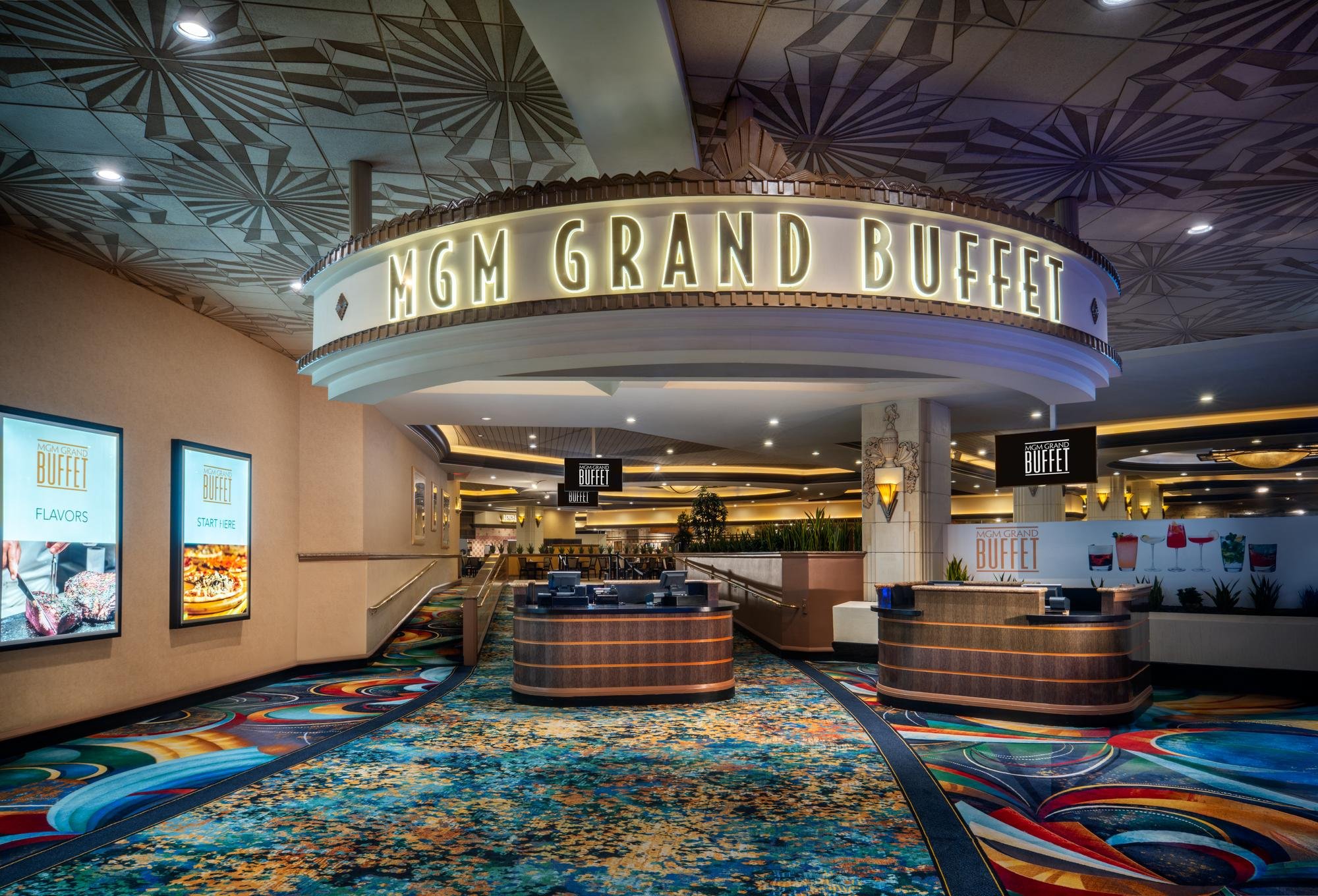 MGM Grand Buffet restaurant in Las Vegas, United States