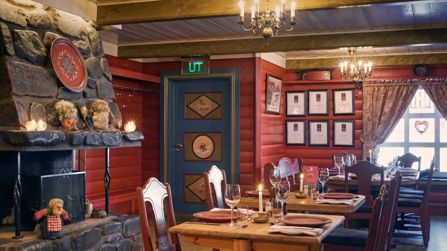 Hallingstuene restaurant in Geilo, Norway