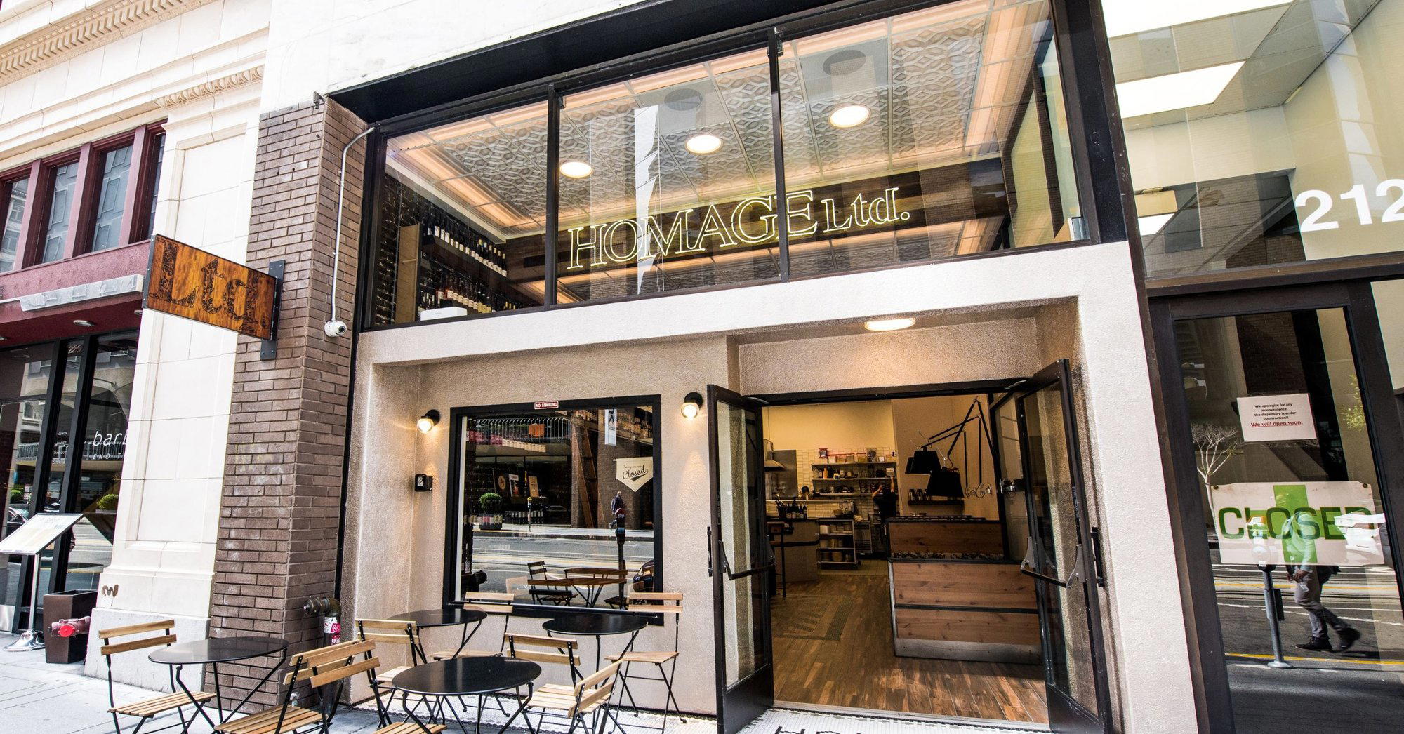 Homage restaurant in San Francisco, United States