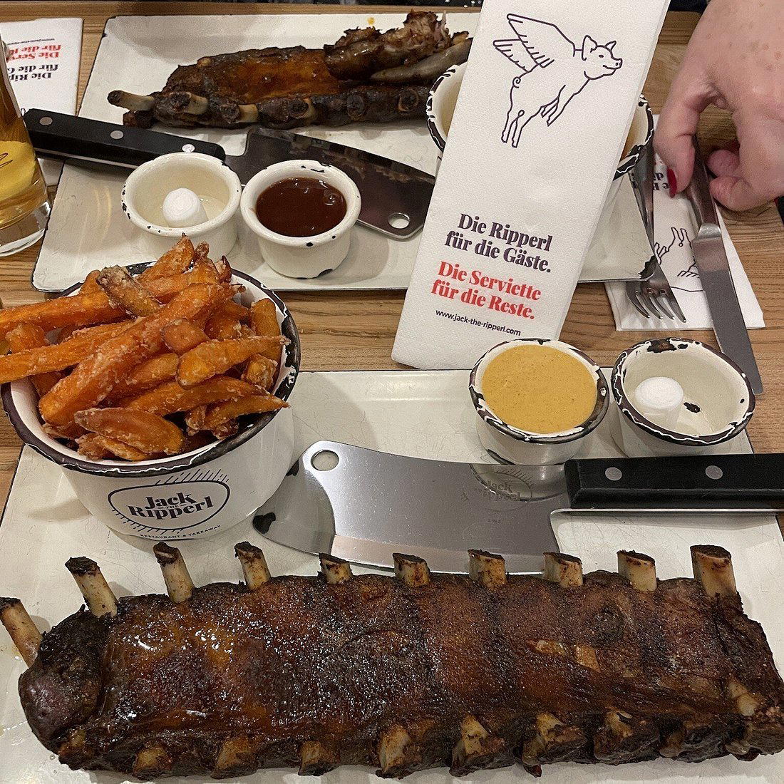 Jack the Ripperl restaurant in Linz, Austria