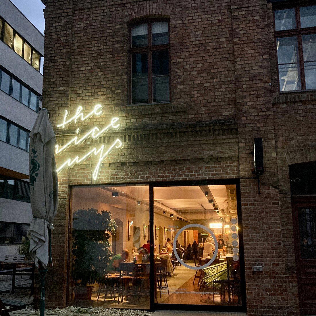 the nice guys restaurant in Vienna, Austria