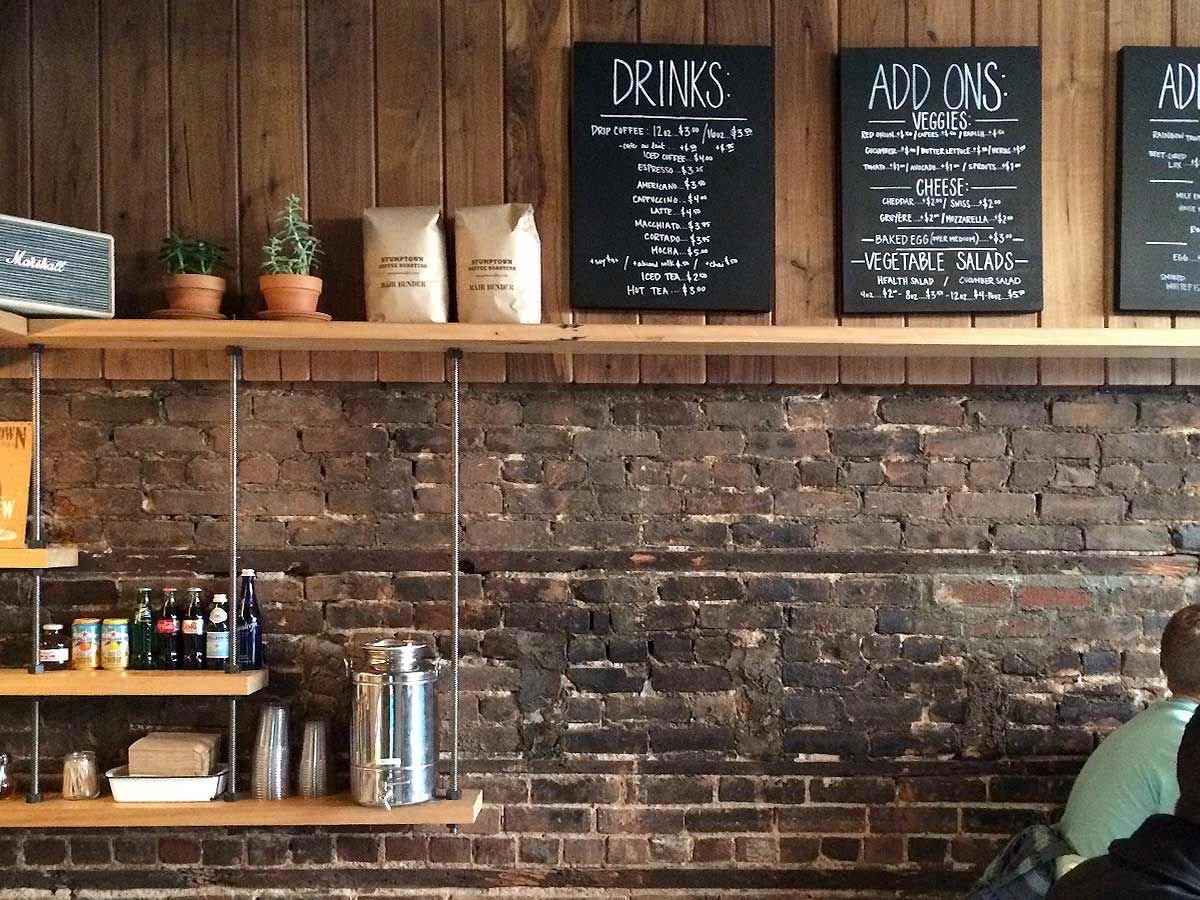 Black Seed Bagel restaurant in New York City, United States