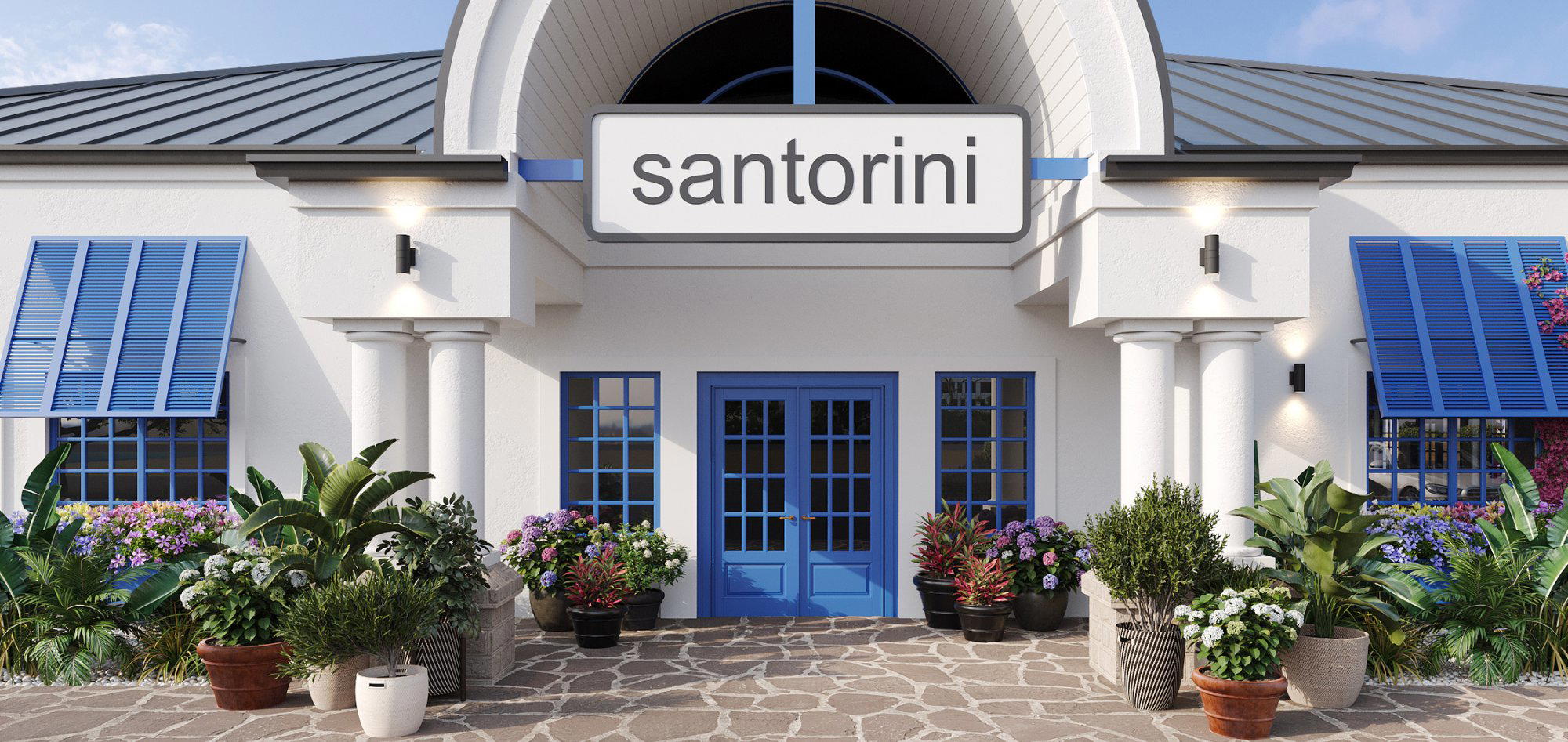 Santorini Greek Kuzina restaurant in Myrtle Beach, United States