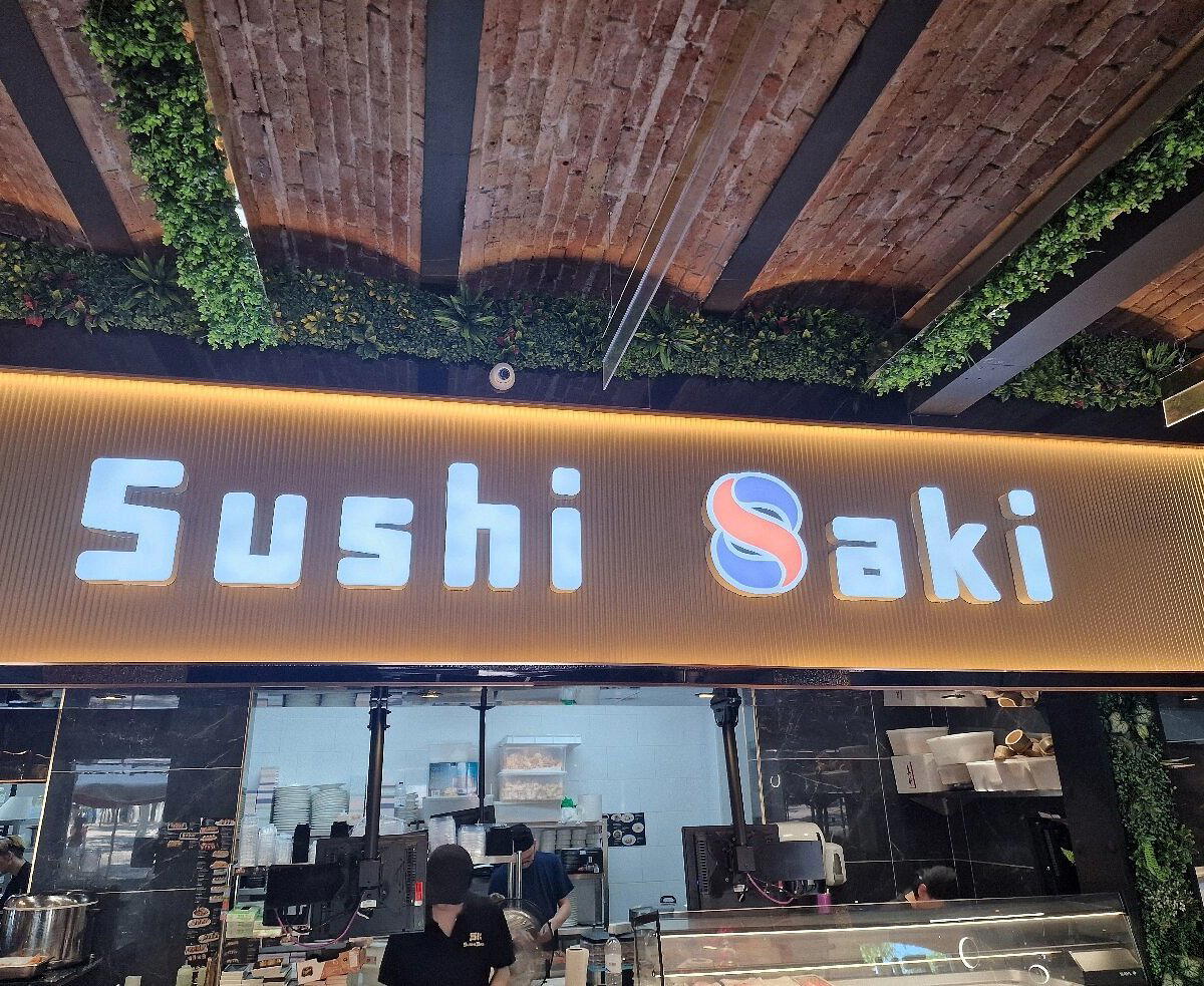 Sushi Saki restaurant in Barcelona, Spain