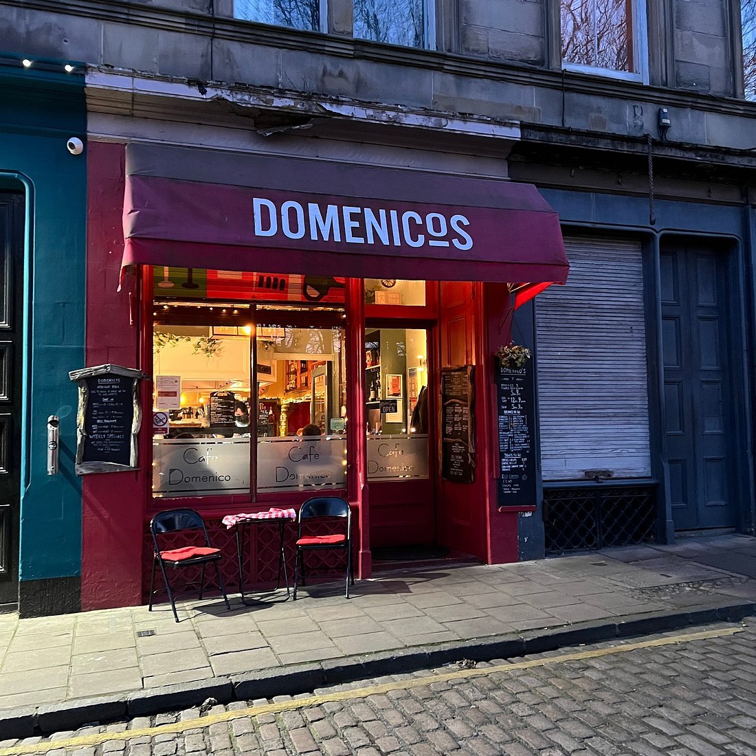 Domenico's restaurant in Edinburgh, United Kingdom