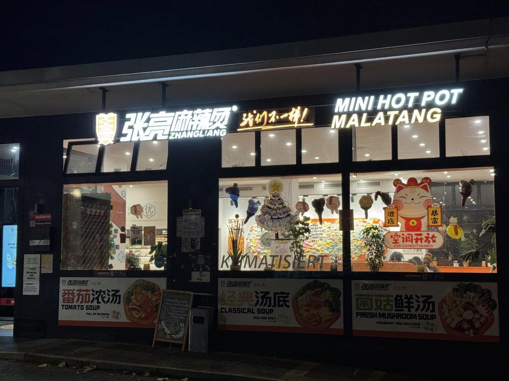 Zhang Liang Malatang restaurant in Düsseldorf, Germany