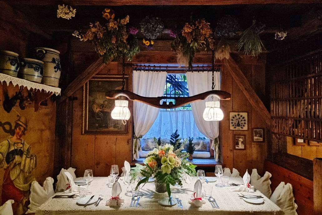 Onkel Taa – K.u.K. Museum Bad Egart restaurant in Partschins, Italy