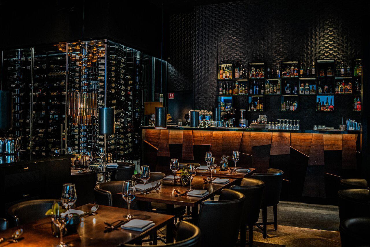 Dinner Barcode restaurant in Oslo, Norway