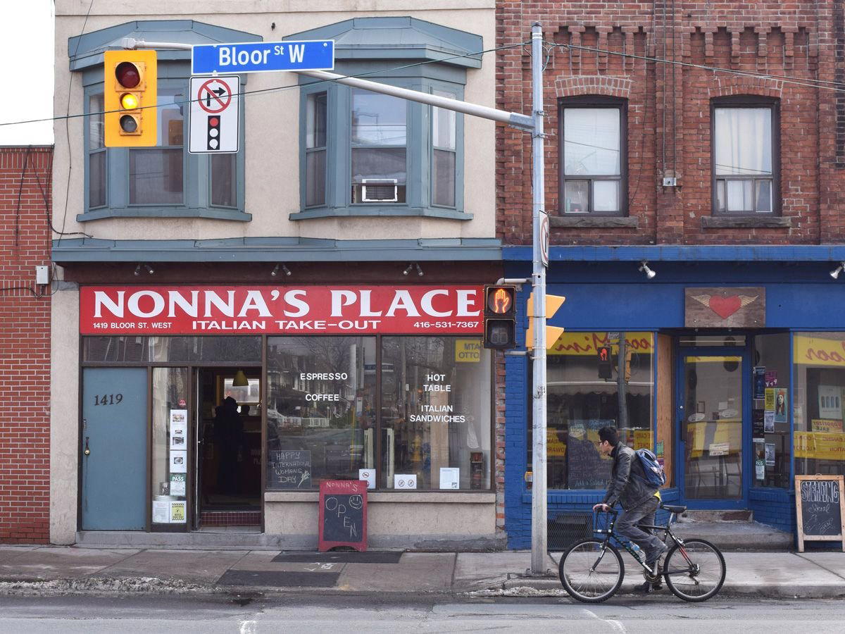 Nonna's Place restaurant in Toronto, Canada