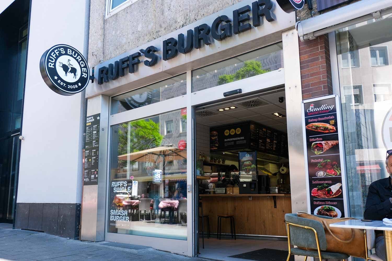 Ruff's Burger restaurant in Munich, Germany