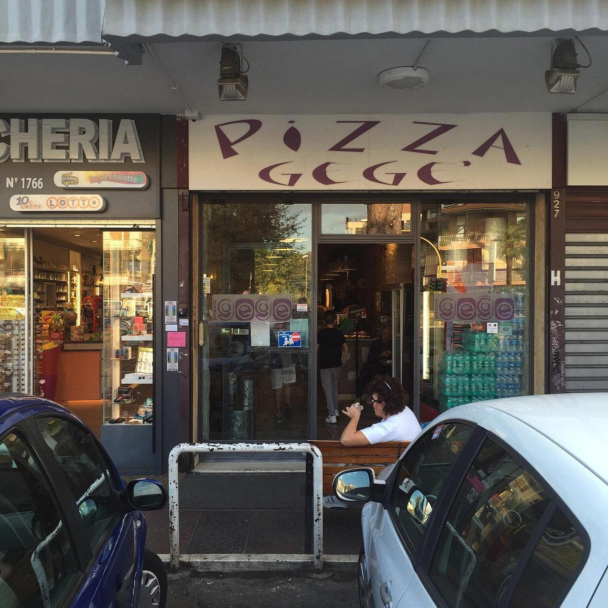 Pizza Gegè restaurant in Rome, Italy