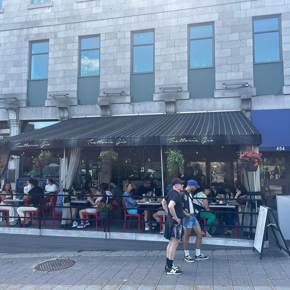 Trattoria Gio restaurant in Montréal, Canada