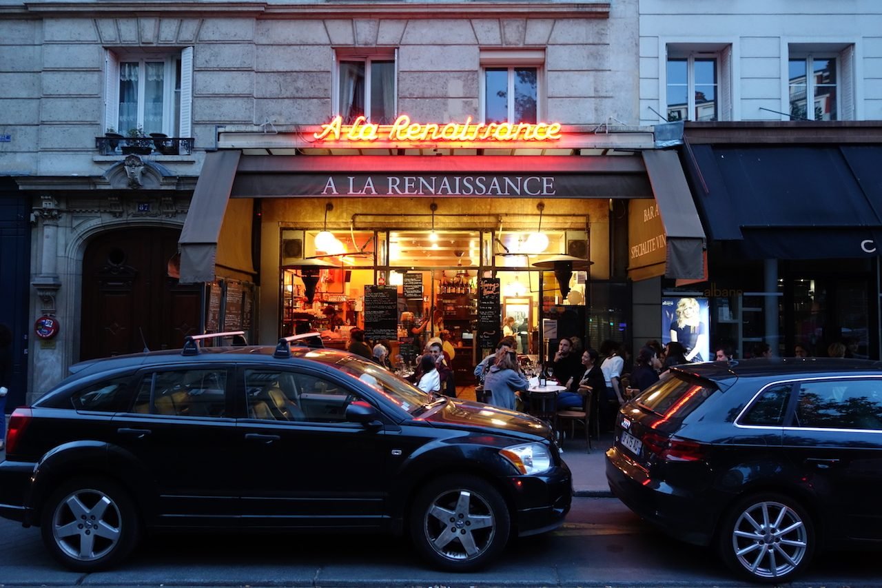 A La Renaissance, Restaurant in Paris