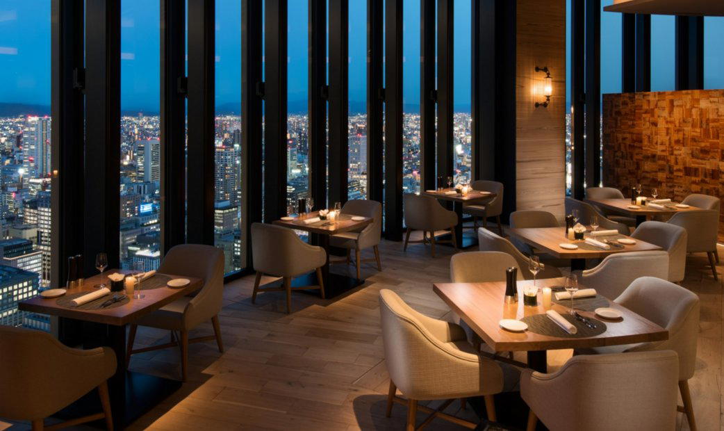 C:GRILL restaurant in Osaka, Japan