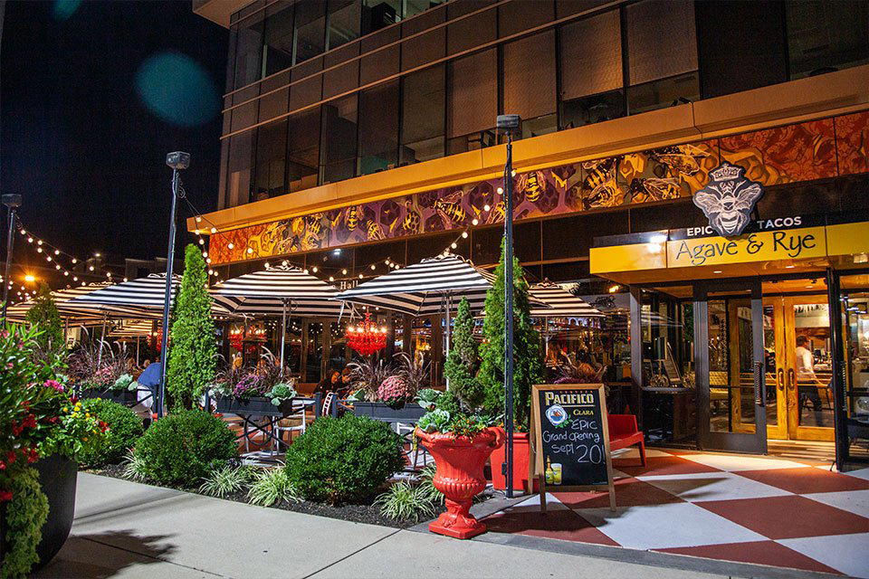 Agave & Rye Rookwood restaurant in Cincinnati