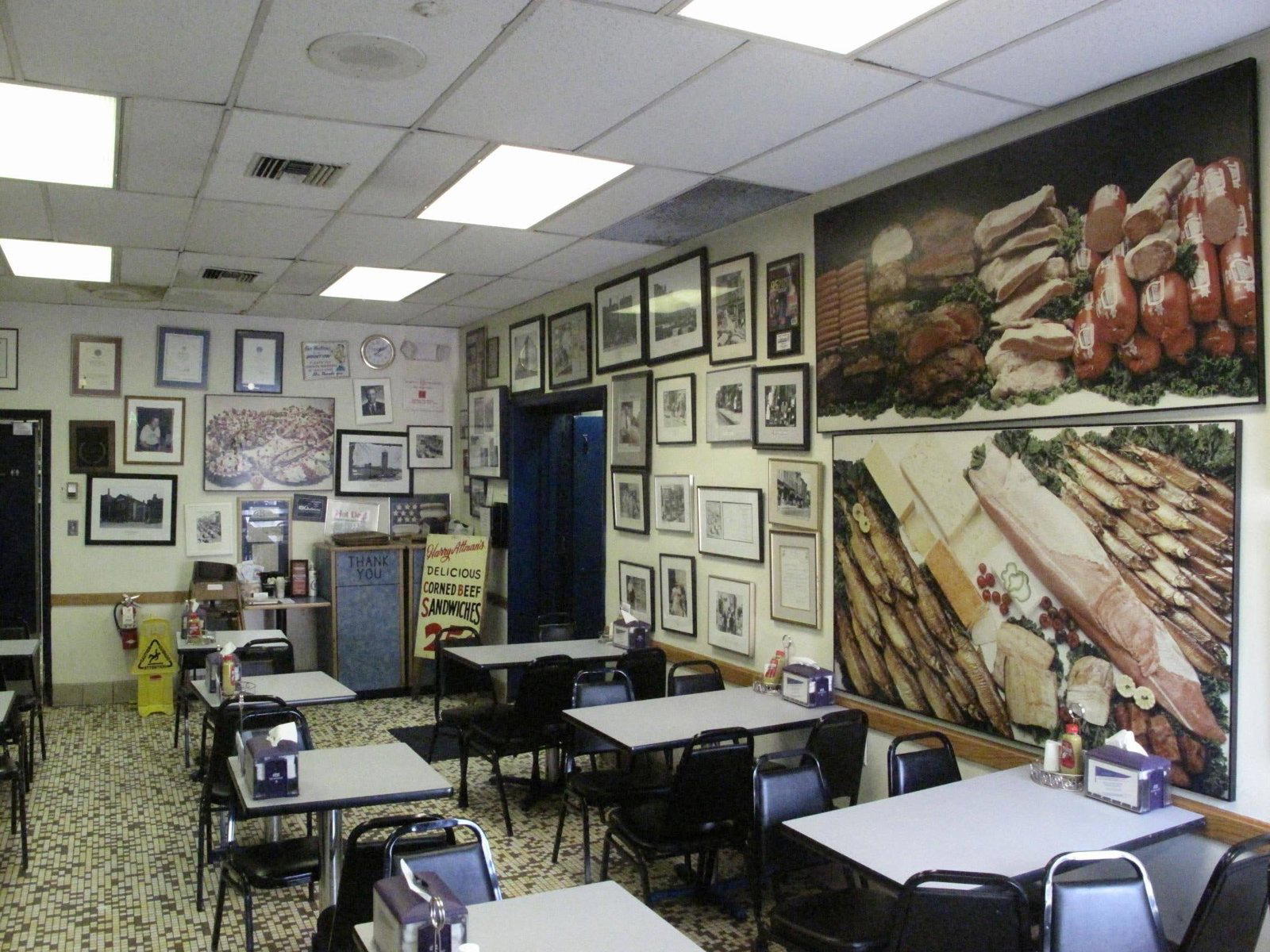 Attman’s Delicatessen restaurant in Baltimore