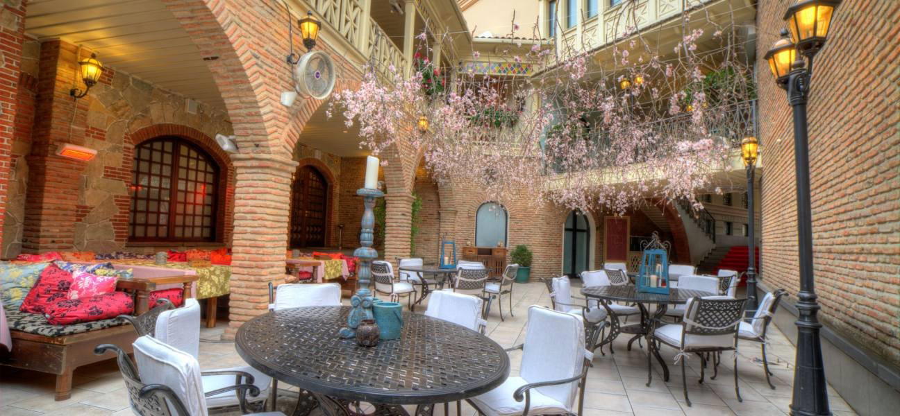 Georgian House restaurant in Tbilisi, Georgia
