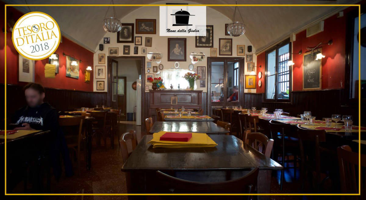 Nane Della Giulia restaurant in Padua, Italy