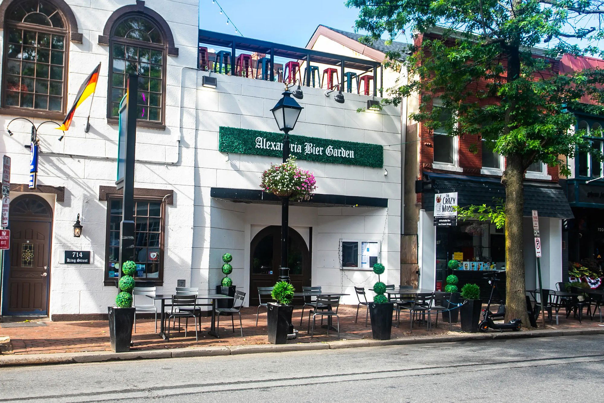 Alexandria Bier Garden, Restaurant in Alexandria