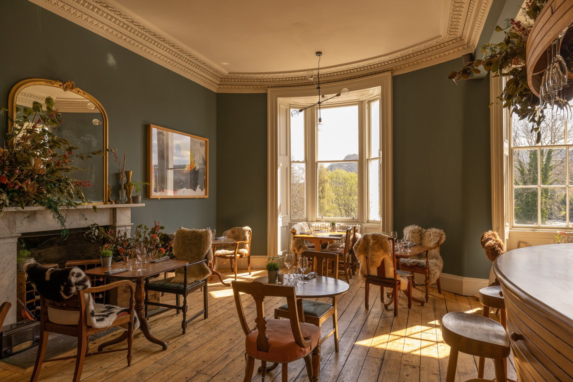 The Taybank restaurant in Dunkeld