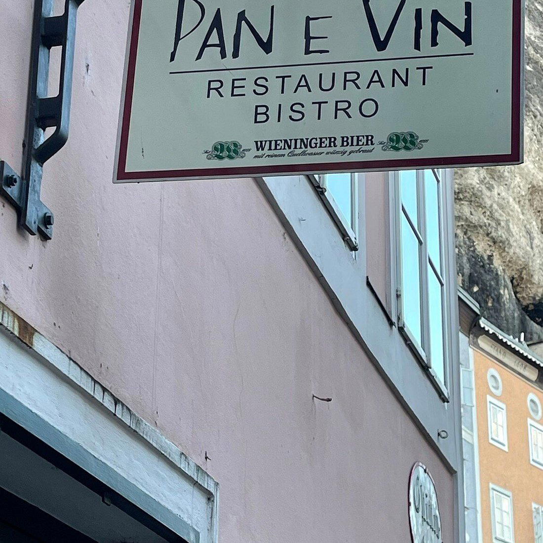 Pan e Vin restaurant in Salzburg, Austria
