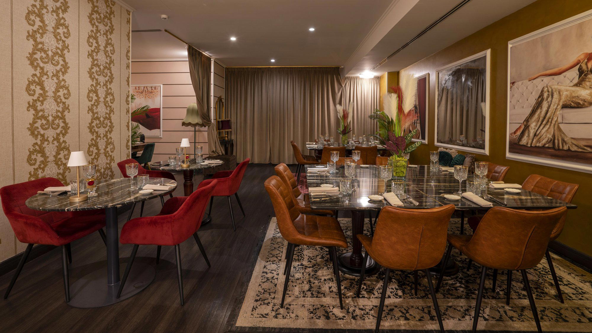Valentino Legend restaurant in Milan, Italy