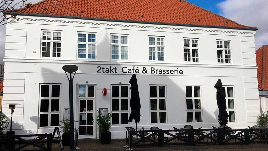 2takt Café & Brasserie restaurant in Frederikshavn, Denmark