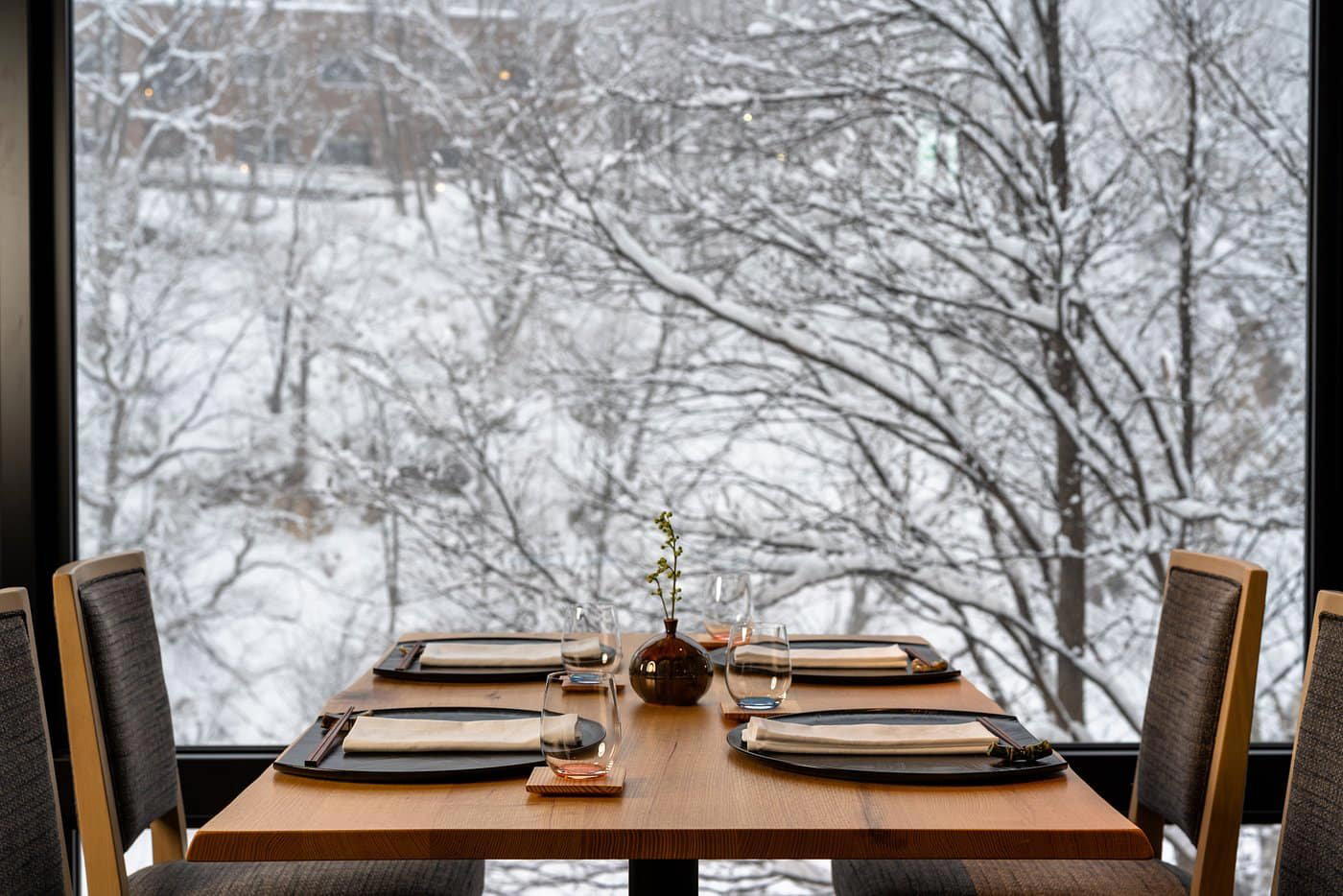 ZUI restaurant in Sapporo, Japan