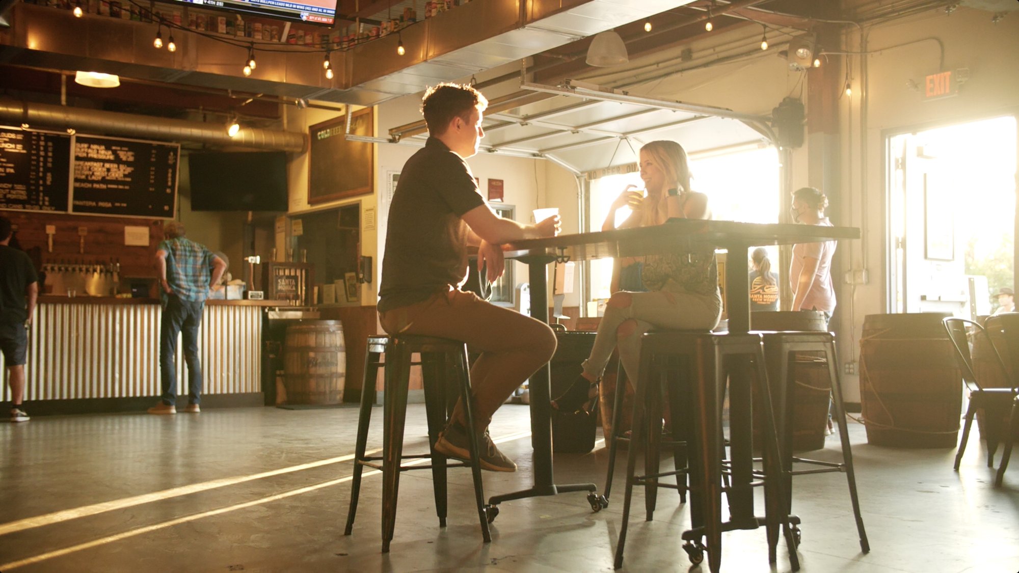 Santa Monica Brew Works restaurant in Santa Monica, United States