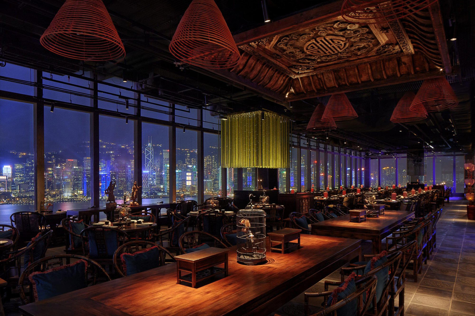 Hutong restaurant in Hong Kong, Hong Kong