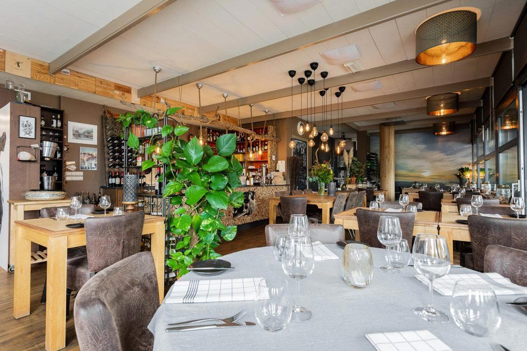 De Oude Sluis restaurant in Zoutkamp, Netherlands