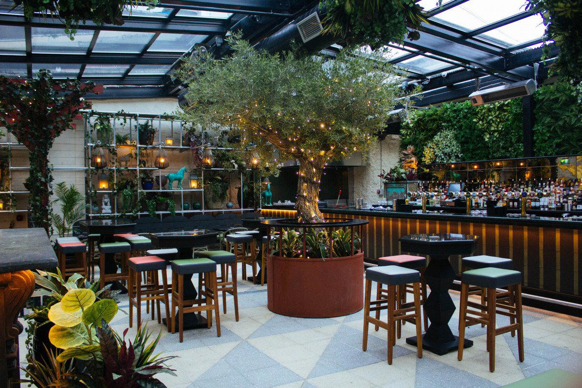 Opium restaurant in Dublin, Ireland