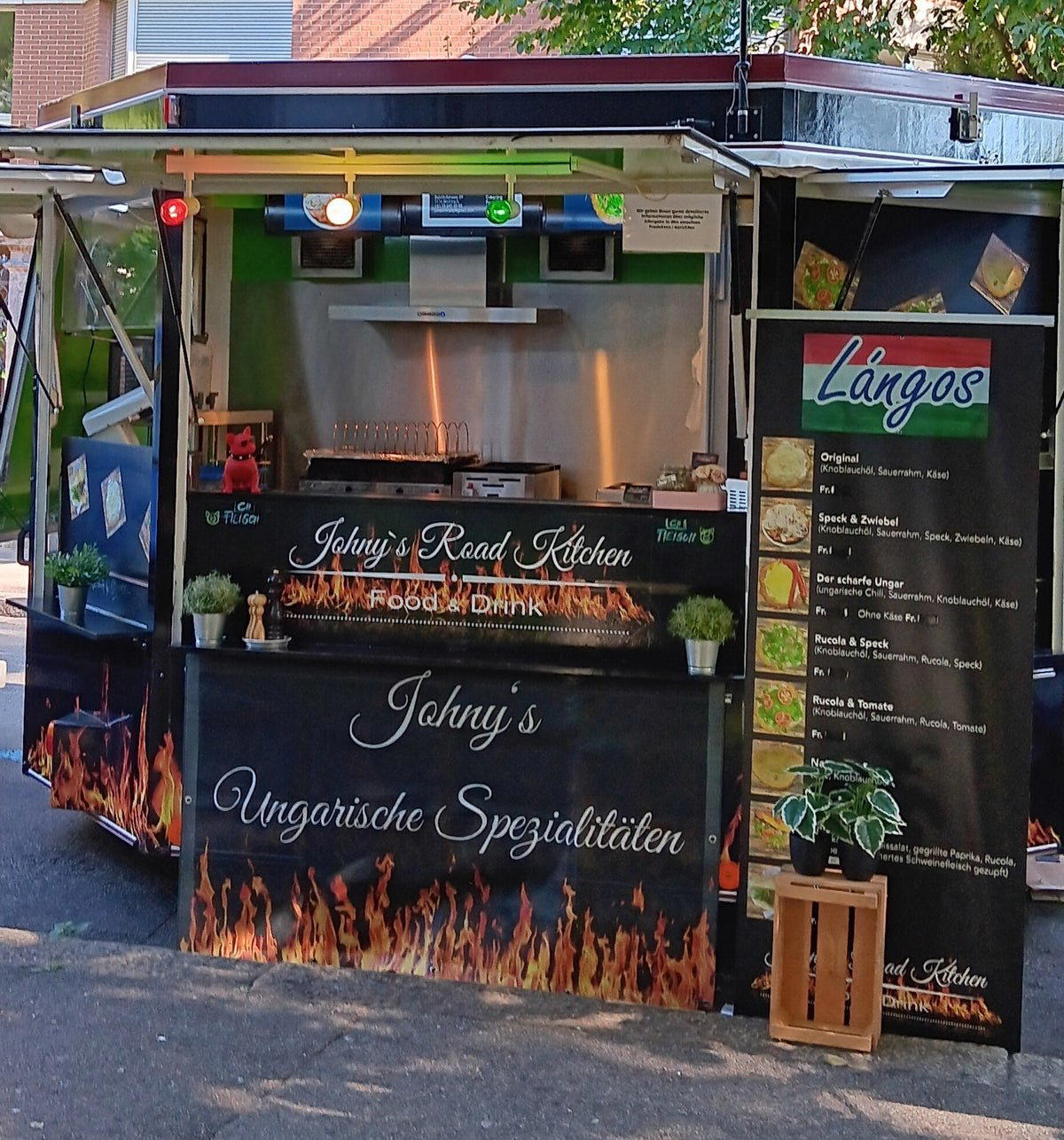 Johny's Road Kitchen restaurant in Wichtrach, Switzerland