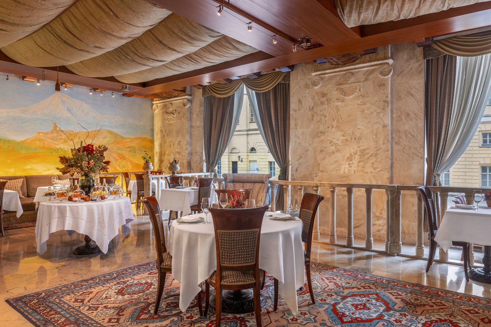 Cafe Ararat, Moscow, Russia