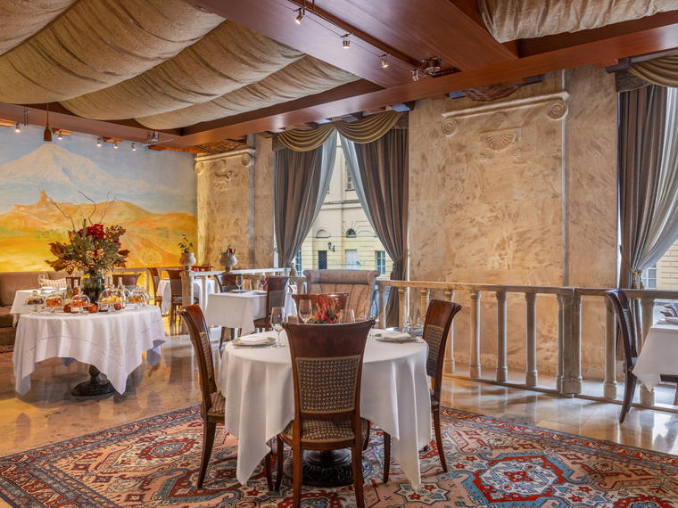 Cafe Ararat, Moscow, Russia