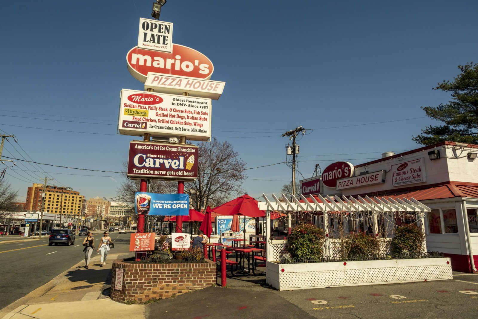 Mario's Pizza House restaurant in Arlington, United States