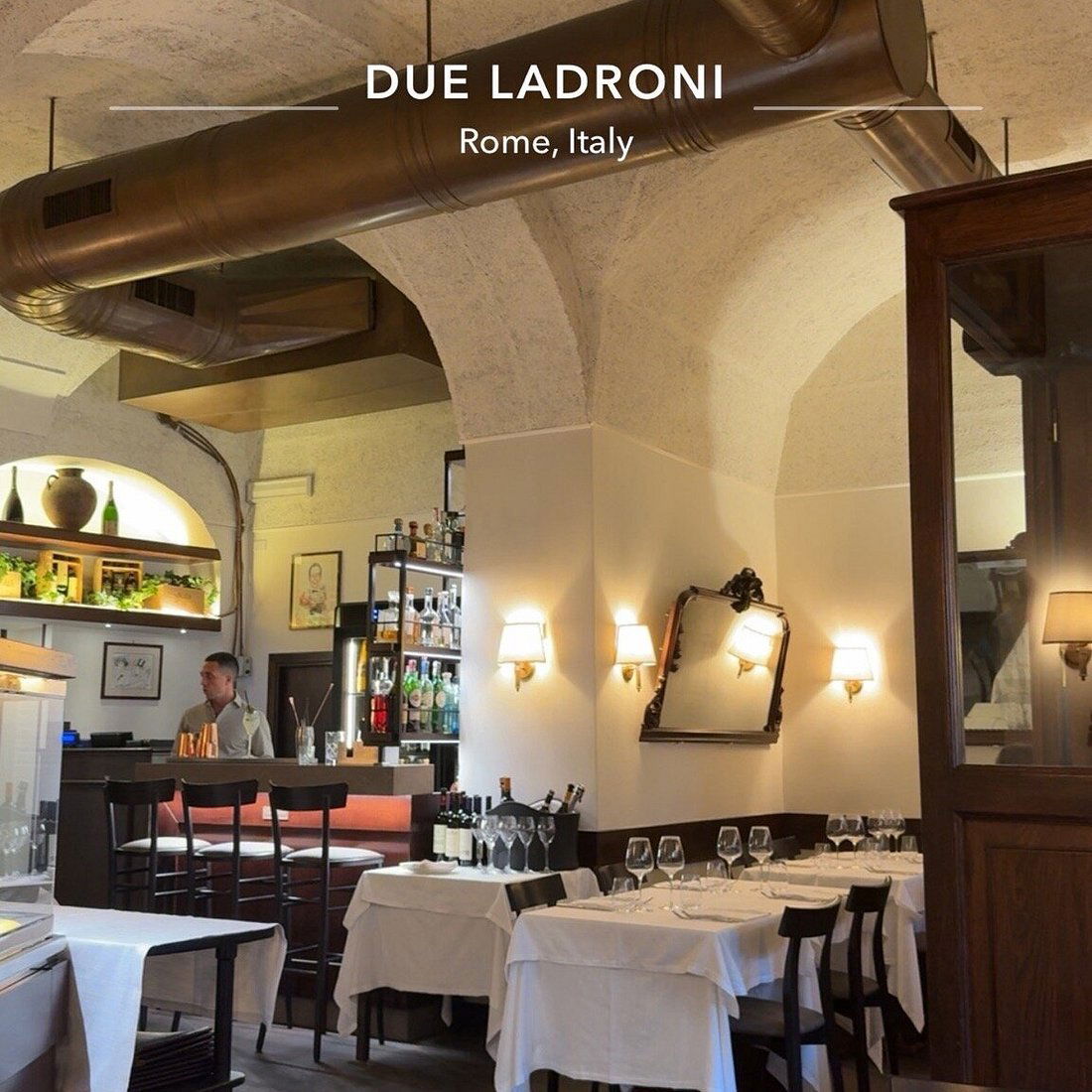 Due Ladroni, Restaurant in Rome