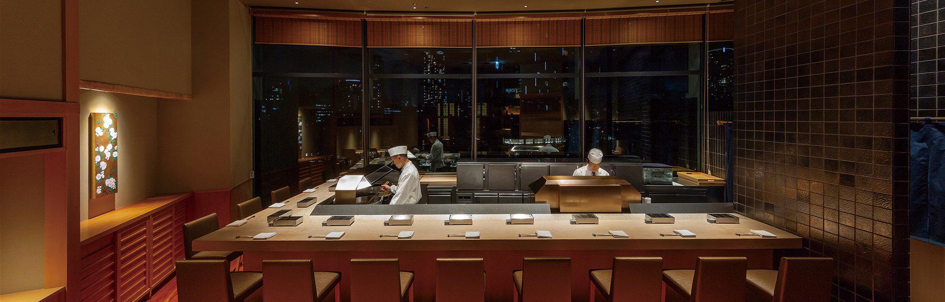 Yama no Ue restaurant in Tokyo, Japan