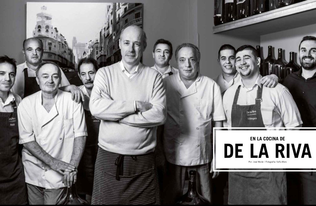 De la Riva, Restaurant in Madrid