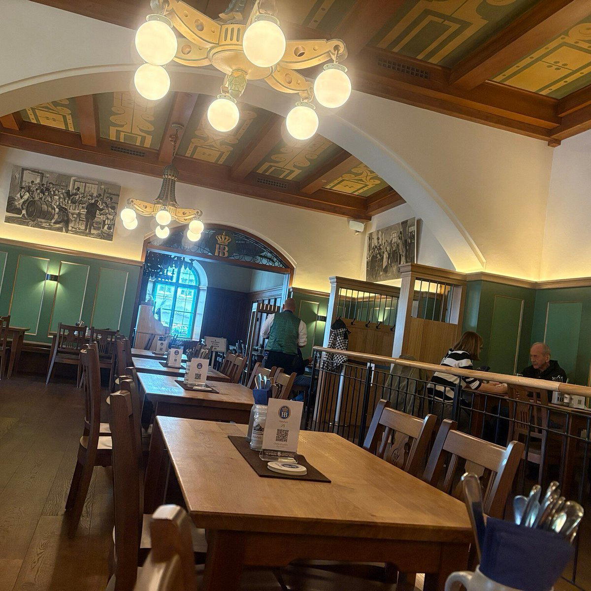 Hofbräukeller restaurant in Munich, Germany