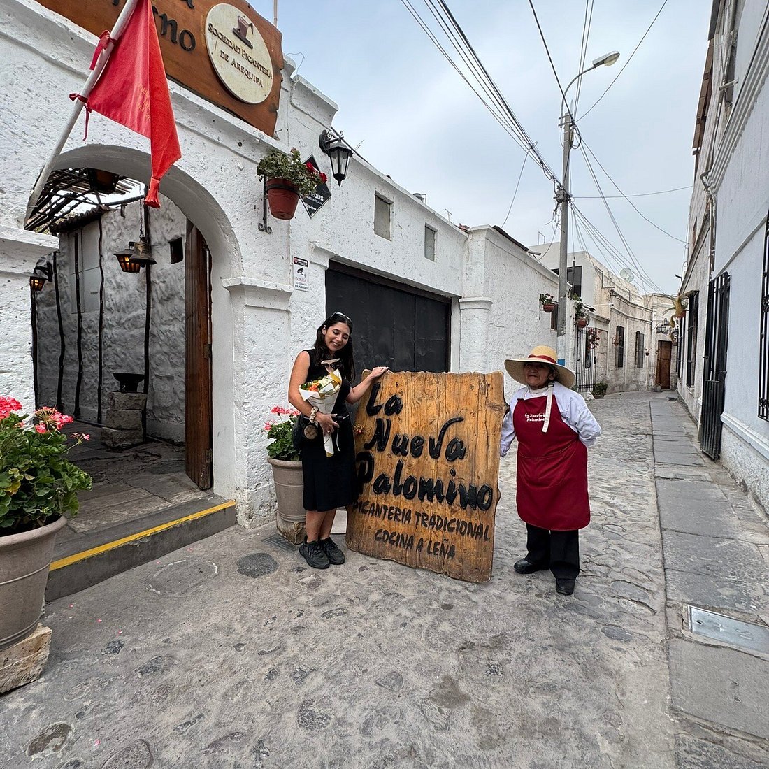 La Nueva Palomino restaurant in Yanahuara District, Peru