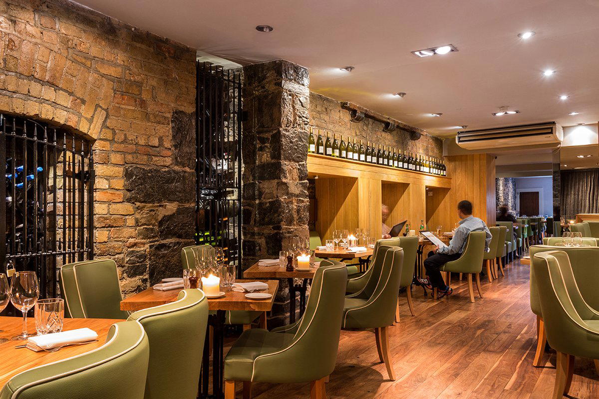 Bloom Brasserie restaurant in Dublin, Ireland