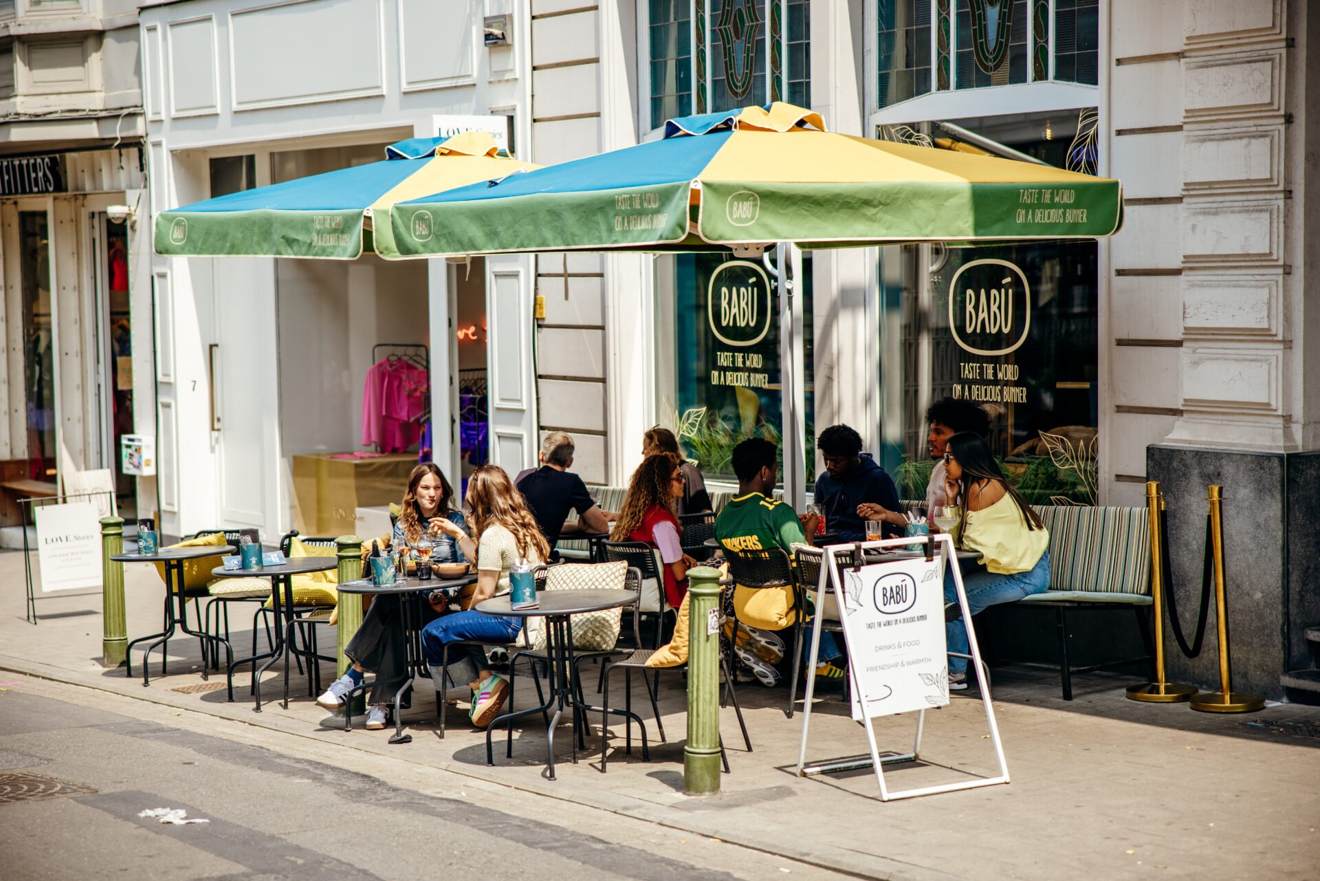 BABÚ restaurant in Ghent, Belgium