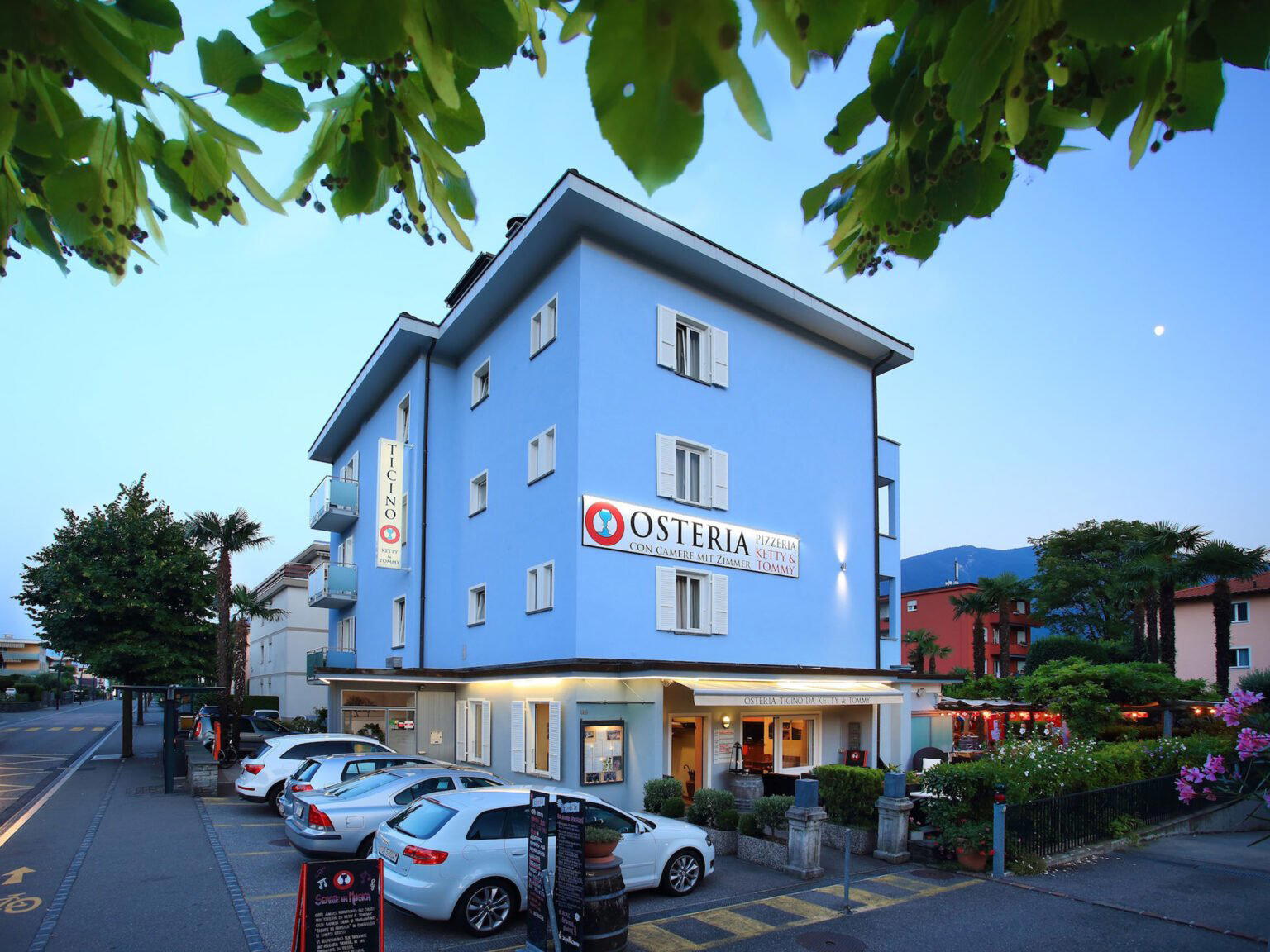 Osteria Ticino da Ketty & Tommy restaurant in Ascona, Switzerland