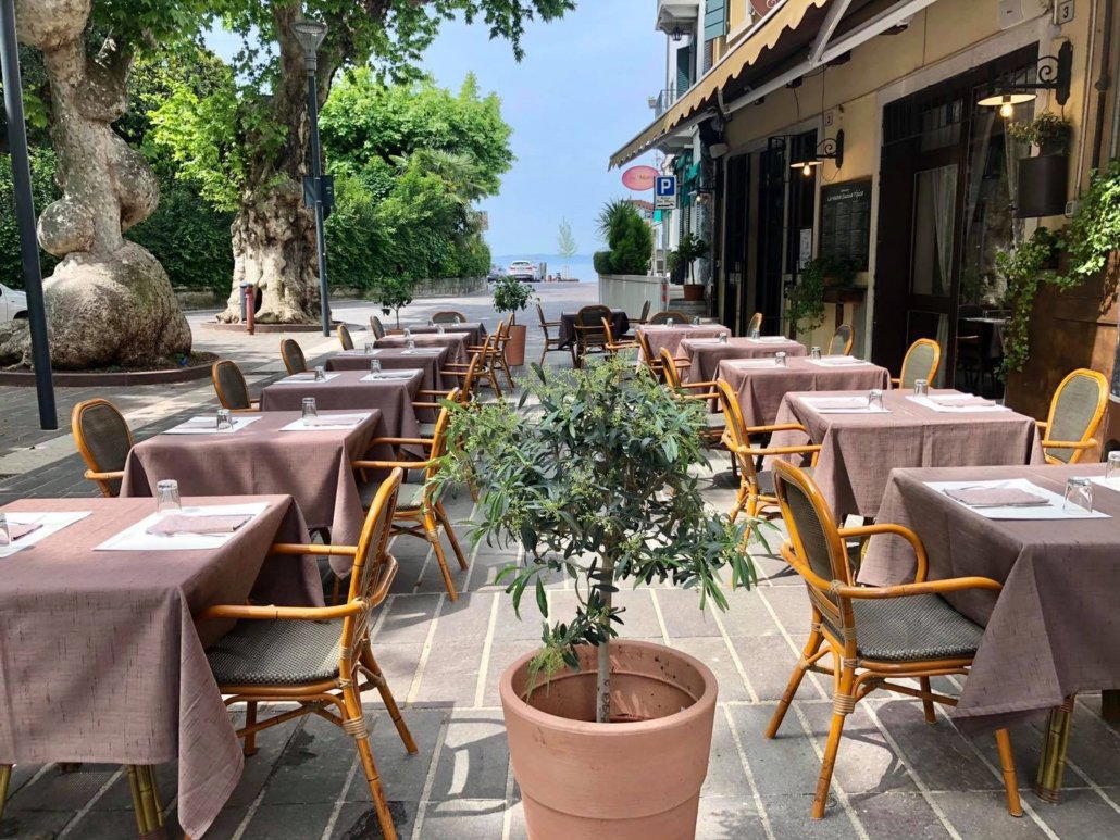 Osteria Caffè Amaro restaurant in Garda, Italy