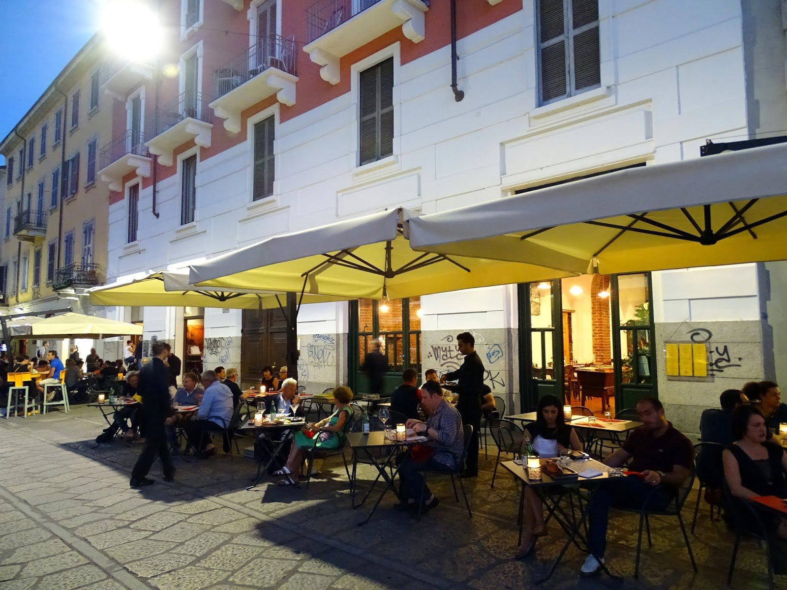 Al Pont de Ferr restaurant in Milan, Italy