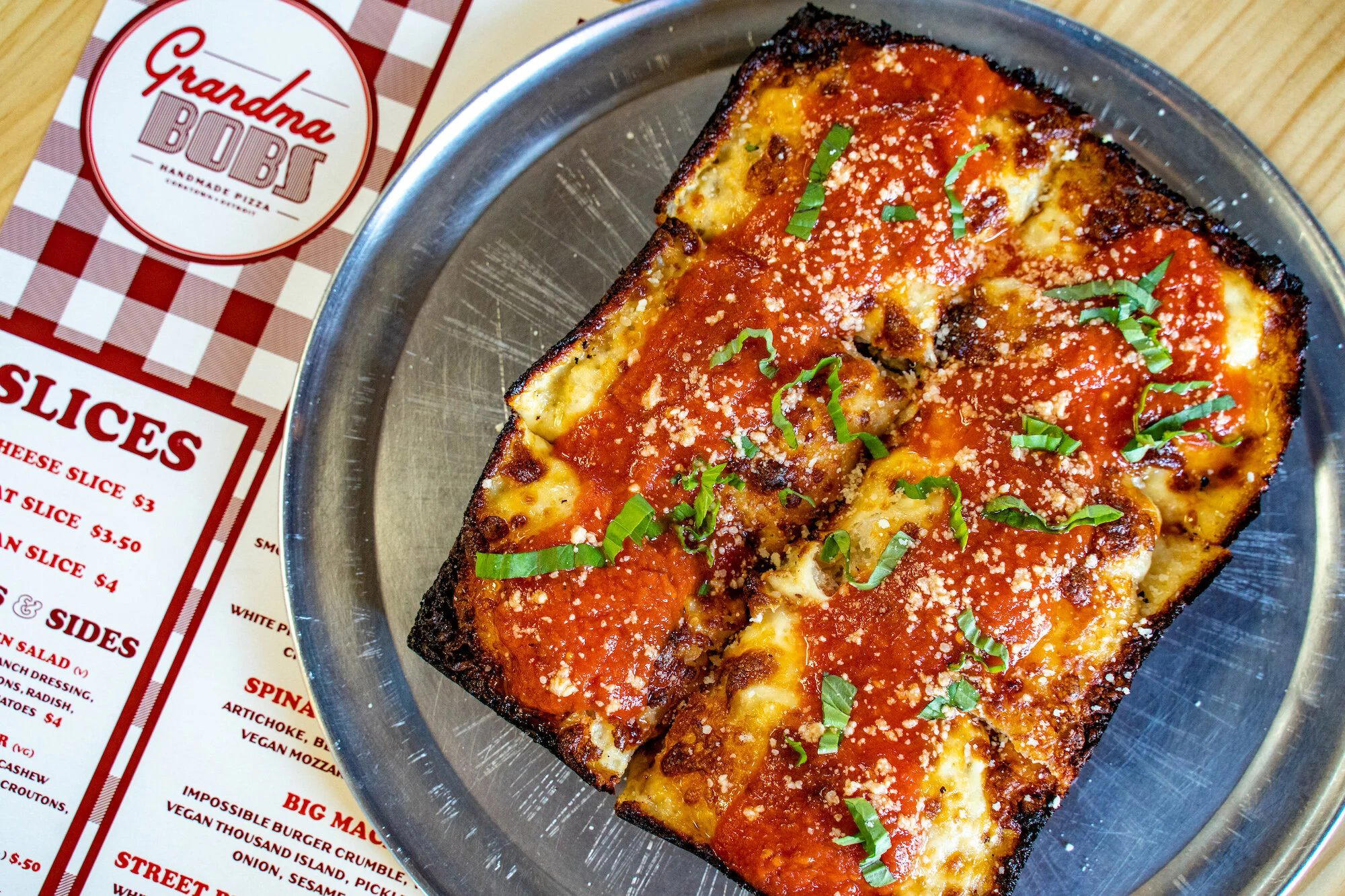 Grandma Bob's Pizza restaurant in Detroit, United States
