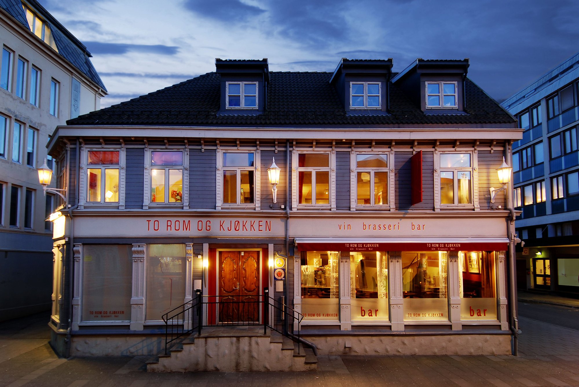 To Rom og Kjøkken restaurant in Trondheim